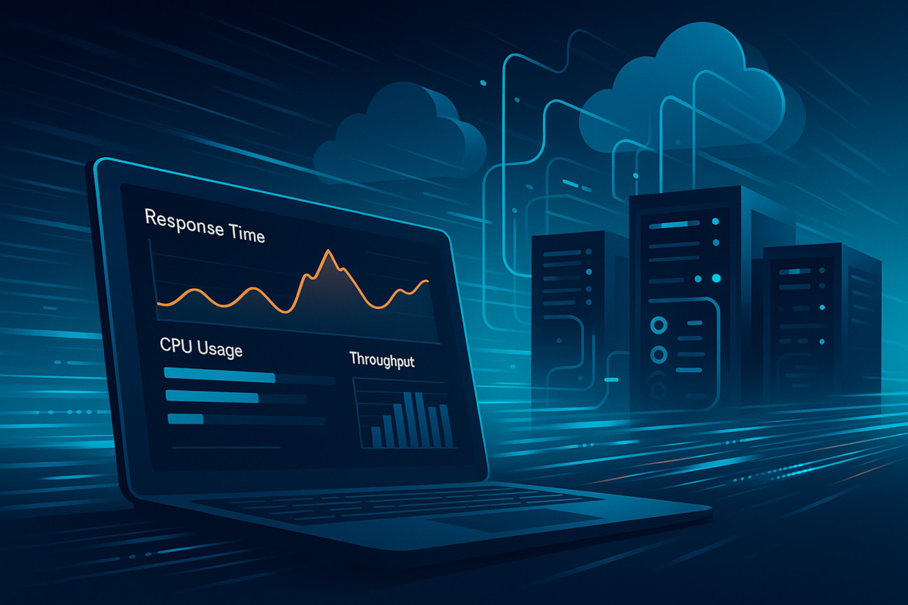 Engineer analyzing code performance